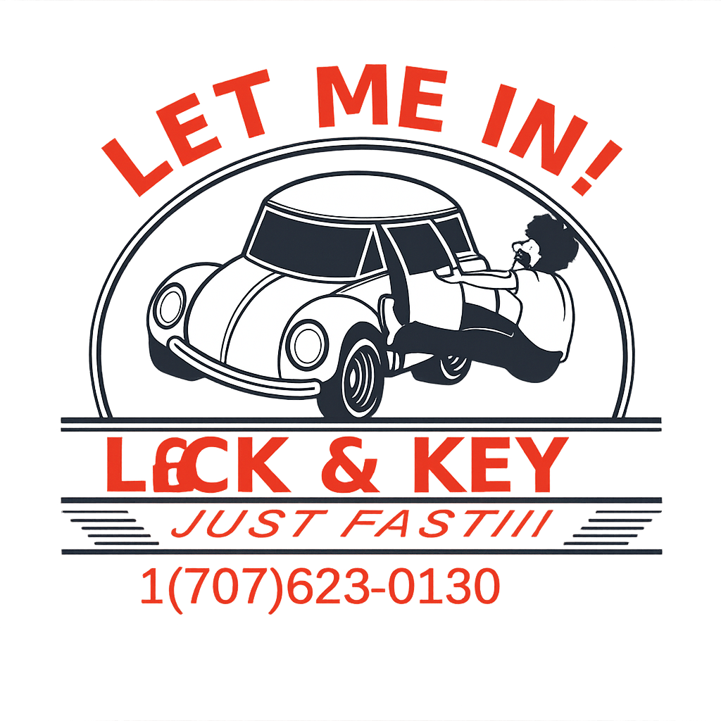 Let Me In Lock & Key Business Card